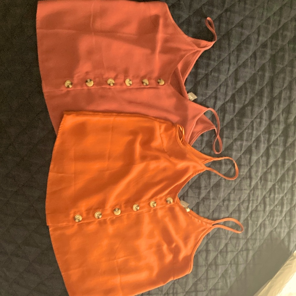 Two tank tops